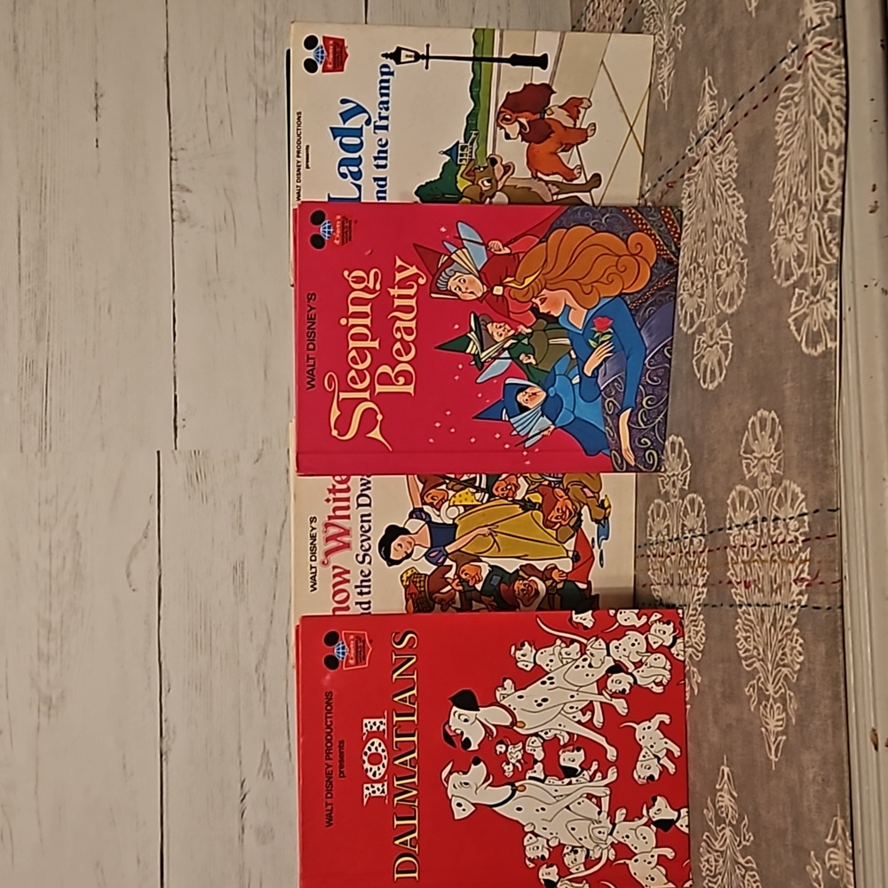 Vintage | Lot of 4 Disney Hardcover Books